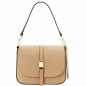 Preview: Tuscany Leather Schultertasche Nausica Champagner Preview: Tuscany Leather Schultertasche Nausica Champagner